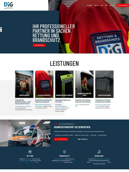 Projektbild DiG Rettung und Brandschutz